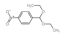 Benzene,1-(diethoxymethyl)-4-nitro- Structure