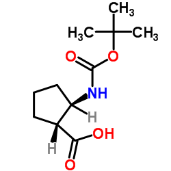 2-BOC-氨基环戊酸图片