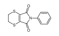 6-phenyl-2,3-dihydro-[1,4]dithiino[2,3-c]pyrrole-5,7-dione Structure