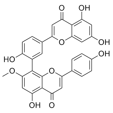 苏铁双黄酮结构式