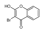 3-溴-4-羟基-2H-1-苯并吡喃-2-酮结构式