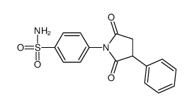 4-(2,5-dioxo-3-phenylpyrrolidin-1-yl)benzenesulfonamide Structure
