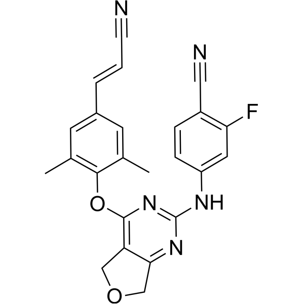 HIV-1 inhibitor-50 Structure