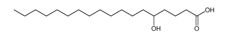 5-hydroxy-octadecanoic acid结构式