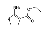ethyl 5-amino-2,3-dihydrothiophene-4-carboxylate结构式