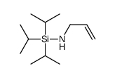 N-tri(propan-2-yl)silylprop-2-en-1-amine结构式