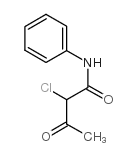 2-chloro-3-oxo-n-phenylbutanamide Structure