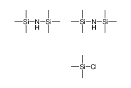 六甲基二硅氮烷/TMCS 2/1 (V/V) 吡啶溶液结构式