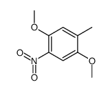 1,4-二甲氧基-2-甲基-5-硝基苯结构式