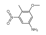 3-Methoxy-5-nitro-p-toluidin Structure