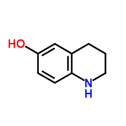 6-羟基-1,2,3,4-四氢喹啉结构式