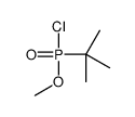 2-[chloro(methoxy)phosphoryl]-2-methylpropane结构式