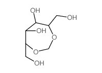 2,5-邻亚甲基-d-甘露醇结构式