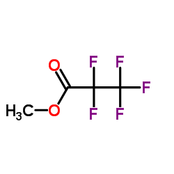 Methyl pentafluoropropanoate Structure
