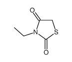 3-Ethyl-1,3-thiazolidine-2,4-dione Structure