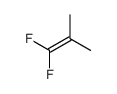 1,1-difluoro-2-methylprop-1-ene Structure