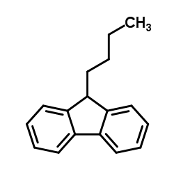 9-N-Butylfluorene Structure