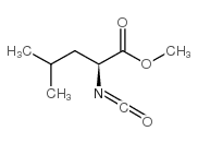 (S)-(-)-2-异氰酰基-4-甲基戊酸甲酯结构式