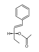 (1E,3R)-3-acetoxy-1-phenyl-1-pentene Structure
