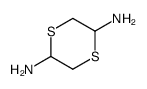 1,4-dithiane-2,5-diamine Structure