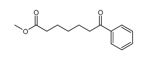 methyl 7-phenyl-7-oxo-heptanoate结构式