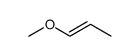 trans-2-propenyl methyl ether结构式