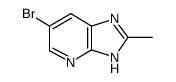 6-溴-2-甲基- 4-氮杂苯并咪唑结构式