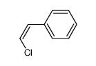 Z-1-(2-chloroethenyl)benzene结构式