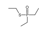 1-[ethyl(ethylsulfanyl)phosphoryl]ethane Structure