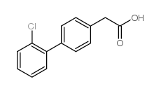 2-(2'-CHLORO-[1,1'-BIPHENYL]-4-YL)ACETIC ACID Structure