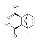 1-Methyl-7-oxa-bicyclo[2.2.1]hept-5-en-2-exo,3-cis-dicarbonsaeure结构式