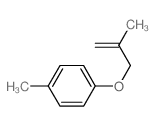1-methyl-4-(2-methylprop-2-enoxy)benzene结构式
