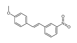 (E)-1-methoxy-4-[2-(3-nitrophenyl)ethenyl]benzene结构式