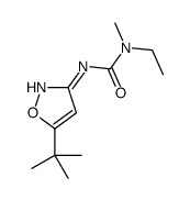 3-(5-tert-butyl-1,2-oxazol-3-yl)-1-ethyl-1-methylurea Structure