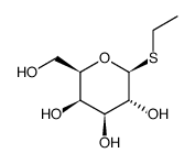 1-硫代-Β-D-乙基半乳糖苷结构式