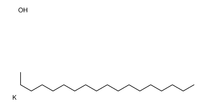 octadecane,phosphoric acid,potassium Structure