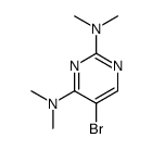 5-bromo-2-N,2-N,4-N,4-N-tetramethylpyrimidine-2,4-diamine Structure