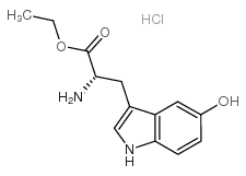 L-5-羟色氨酸乙酯 盐酸盐结构式