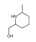 (6-甲基哌啶-2-基)甲醇结构式