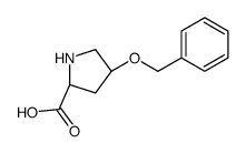 (2S,4S)-4-phenylmethoxypyrrolidine-2-carboxylic acid Structure