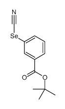 tert-butyl 3-selenocyanatobenzoate Structure
