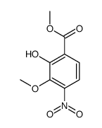 methyl 2-hydroxy-3-methoxy-4-nitrobenzoate Structure