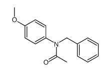 N-benzyl-N-(4-methoxyphenyl)acetamide Structure