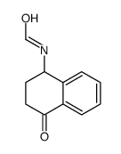 N-(4-oxo-2,3-dihydro-1H-naphthalen-1-yl)formamide Structure