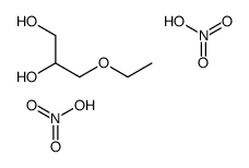 3-ethoxypropane-1,2-diol,nitric acid结构式