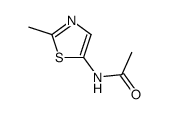 N-(2-methylthiazol-5-yl)acetamide结构式