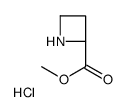methyl (2R)-azetidine-2-carboxylate,hydrochloride Structure
