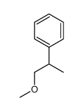 (2-methoxy-1-methylethyl)benzene结构式