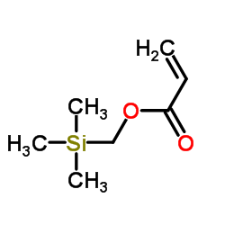 丙烯酰氧甲基三甲基硅烷结构式
