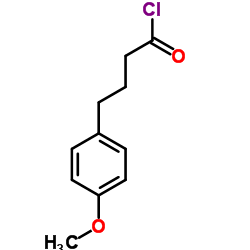 4-(4-甲氧基苯基)丁酰氯结构式